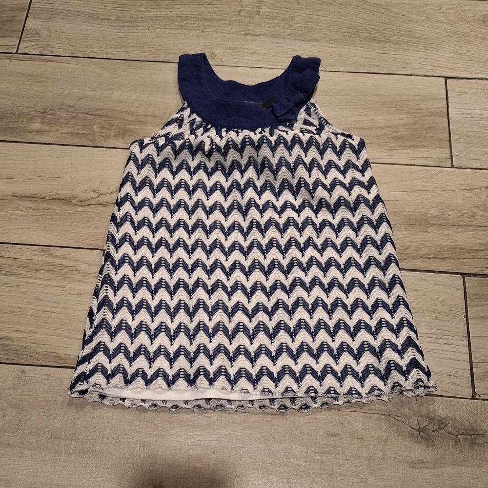 🍁Girls Chevron Knit Tank🐯